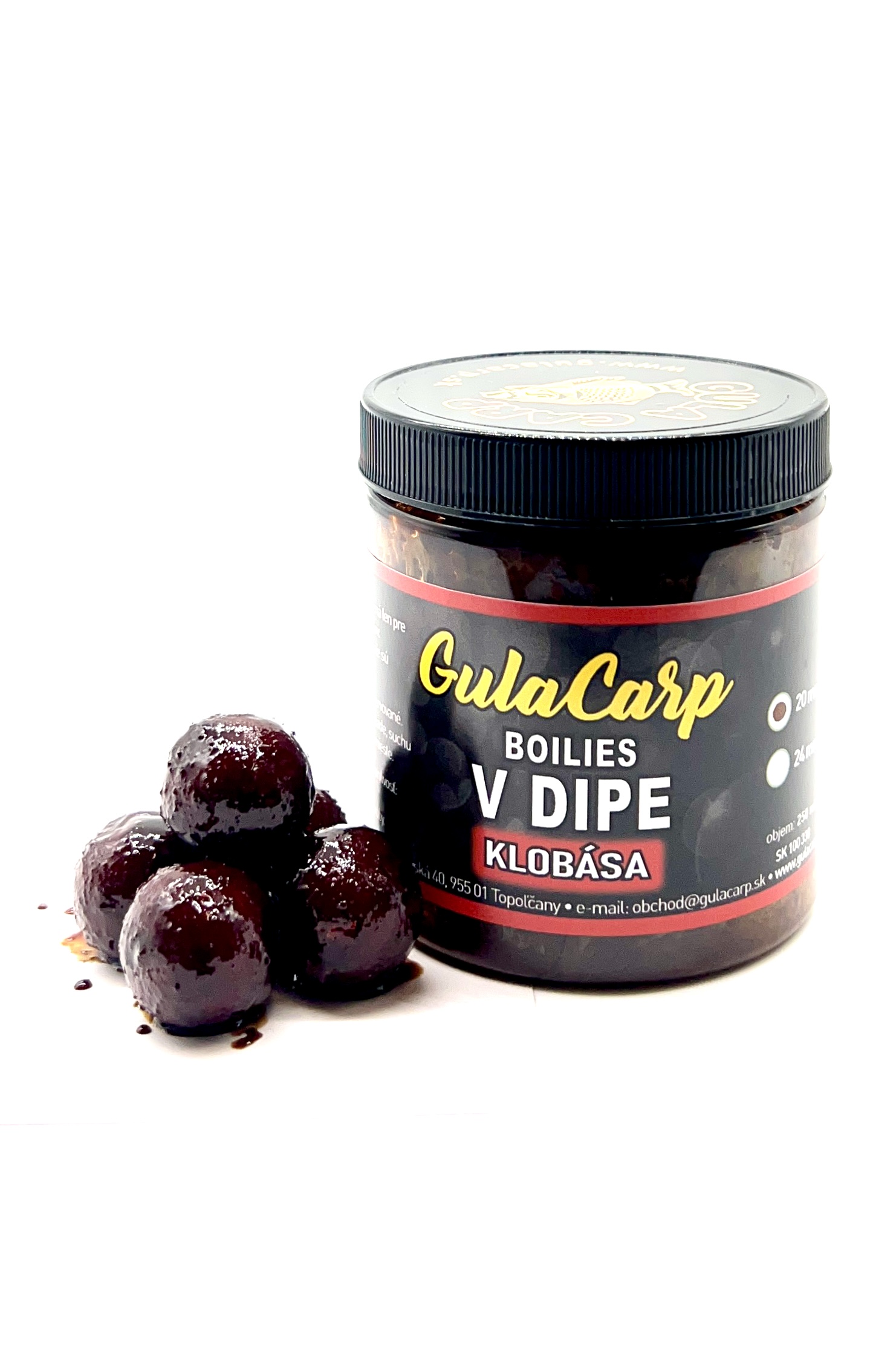 Exclusive Boilies v Dipe Klobása