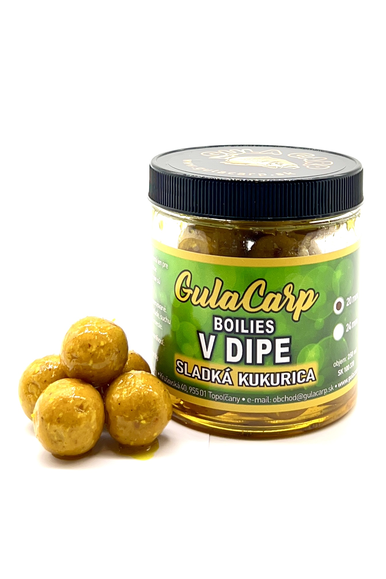 IMG 4694 Comfort Boilies v Dipe Sladká Kukurica