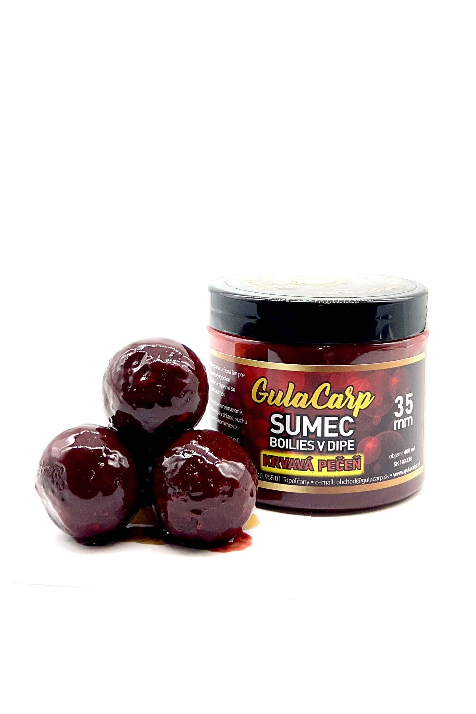 IMG 5381 Sumec Boilies v Dipe Krvavá Pečeň