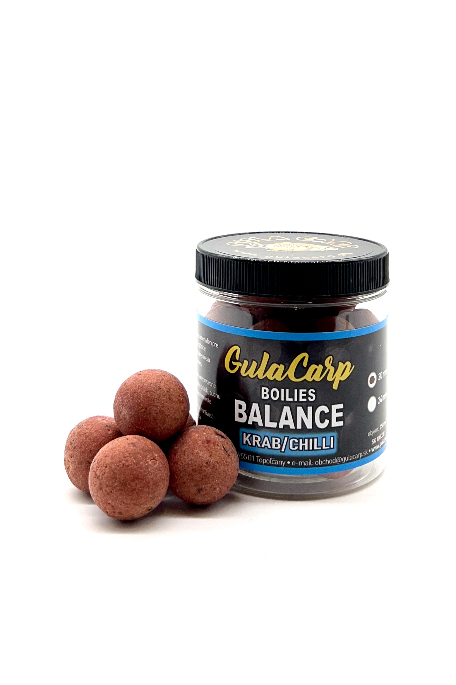 IMG 4310 Exclusive Boilies Balance Krab Chilli